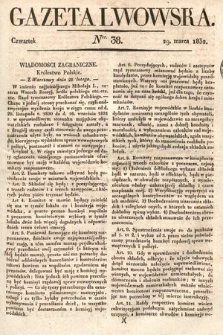 Gazeta Lwowska. 1832, nr 38