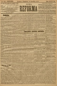 Nowa Reforma. 1919, nr 442
