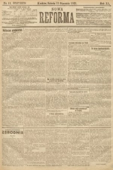 Nowa Reforma. 1921, nr 11