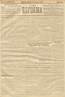 Nowa Reforma. 1921, nr 40