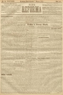 Nowa Reforma. 1921, nr 54