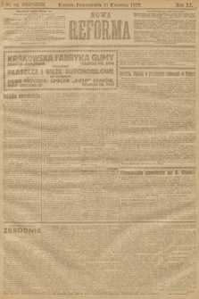 Nowa Reforma. 1921, nr 84
