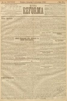 Nowa Reforma. 1921, nr 86