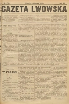 Gazeta Lwowska. 1905, nr 173