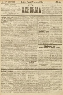 Nowa Reforma. 1921, nr 137