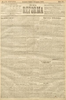 Nowa Reforma. 1921, nr 176