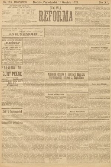 Nowa Reforma. 1921, nr 291