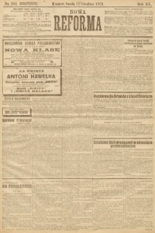 Nowa Reforma. 1921, nr 292