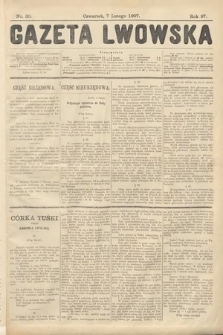 Gazeta Lwowska. 1907, nr 30