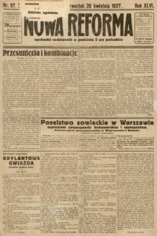 Nowa Reforma. 1927, nr 97