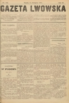 Gazeta Lwowska. 1905, nr 182