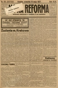 Nowa Reforma. 1927, nr 113