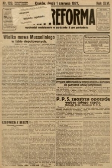 Nowa Reforma. 1927, nr 123
