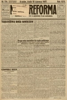 Nowa Reforma. 1927, nr 134