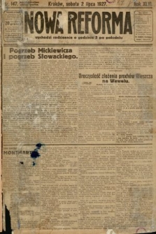 Nowa Reforma. 1927, nr 147