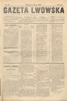 Gazeta Lwowska. 1907, nr 32