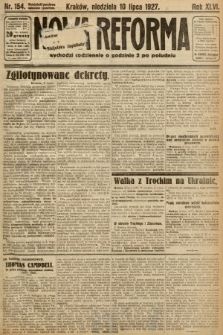 Nowa Reforma. 1927, nr 154