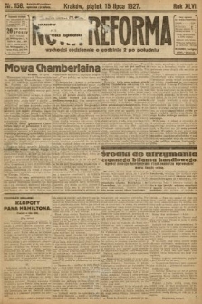 Nowa Reforma. 1927, nr 158