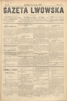 Gazeta Lwowska. 1907, nr 33