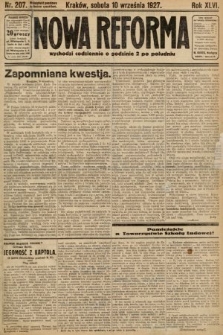 Nowa Reforma. 1927, nr 207