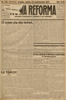 Nowa Reforma. 1927, nr 242