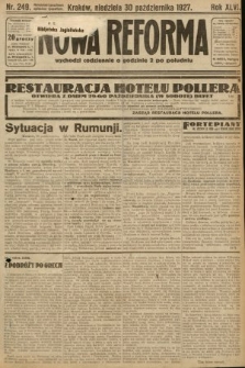 Nowa Reforma. 1927, nr 249