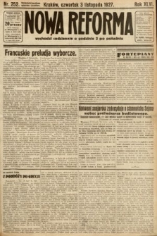 Nowa Reforma. 1927, nr 252