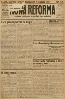 Nowa Reforma. 1927, nr 255