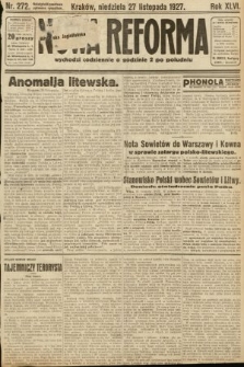 Nowa Reforma. 1927, nr 272
