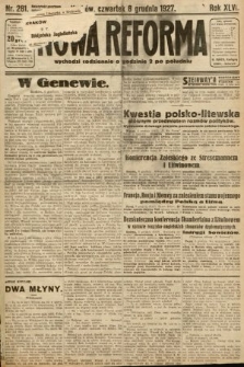 Nowa Reforma. 1927, nr 281
