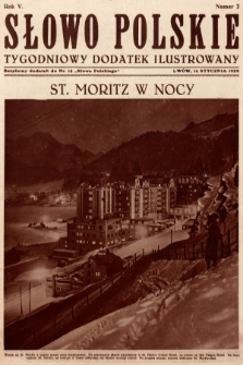 Słowo Polskie : tygodniowy dodatek ilustrowany. 1929, nr 2