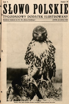 Słowo Polskie : tygodniowy dodatek ilustrowany. 1929, nr 28