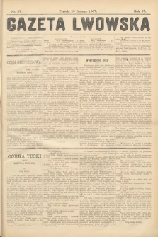 Gazeta Lwowska. 1907, nr 37