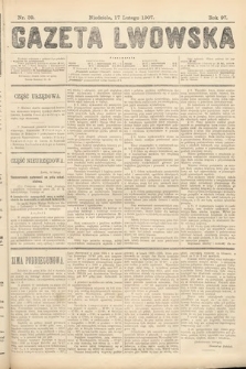 Gazeta Lwowska. 1907, nr 39