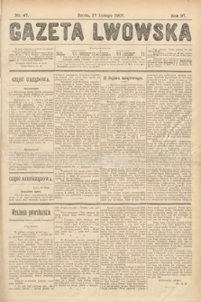 Gazeta Lwowska. 1907, nr 47