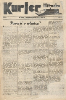 Kurjer Literacko-Naukowy. 1935, nr 35