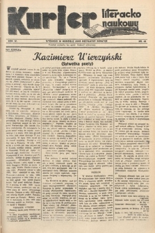 Kurjer Literacko-Naukowy. 1935, nr 48