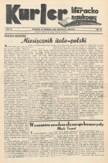 Kurjer Literacko-Naukowy. 1935, nr 50