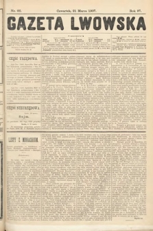 Gazeta Lwowska. 1907, nr 66