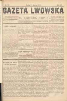 Gazeta Lwowska. 1907, nr 70