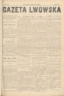 Gazeta Lwowska. 1907, nr 76