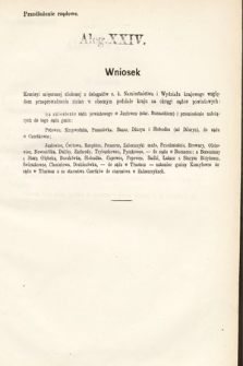 [Kadencja III, sesja VI, al. 24] Alegata do Sprawozdań Stenograficznych z Szóstej Sesyi Trzeciego Peryodu Sejmu Krajowego Królestwa Galicyi i Lodomeryi Wraz z Wielkiem Księstwem Krakowskiem z roku 1875. Alegat 24