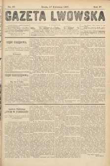 Gazeta Lwowska. 1907, nr 87