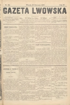 Gazeta Lwowska. 1907, nr 92