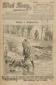 Wiek Nowy : popularny dziennik ilustrowany. 1908, nr 2039