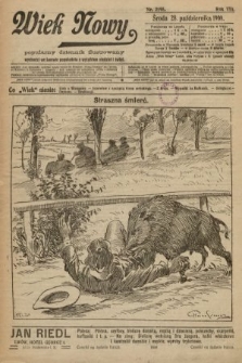 Wiek Nowy : popularny dziennik ilustrowany. 1908, nr 2195