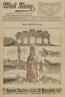 Wiek Nowy : popularny dziennik ilustrowany. 1911, nr 3097
