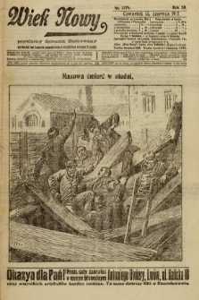 Wiek Nowy : popularny dziennik ilustrowany. 1912, nr 3275