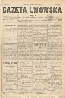 Gazeta Lwowska. 1907, nr 97