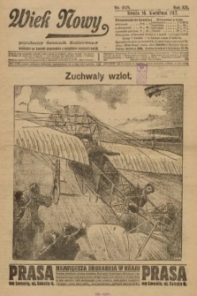 Wiek Nowy : popularny dziennik ilustrowany. 1913, nr 3529